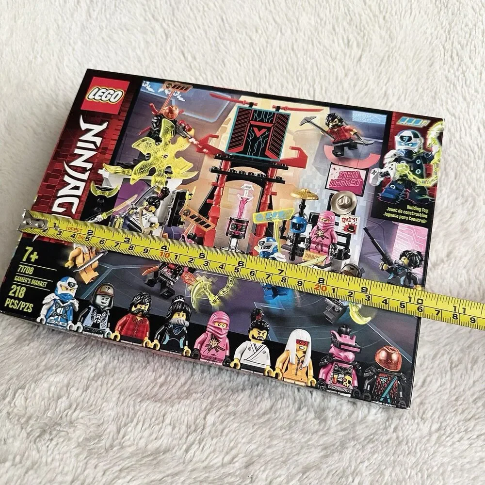 Sealed LEGO Ninjago Gamers Market Set 71708 Retired Ninjas 218 Pieces
